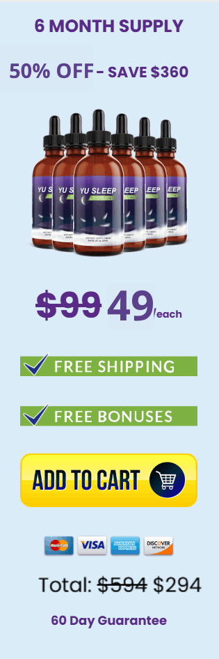 Yu Sleep Official Website 6 month supply pricing package